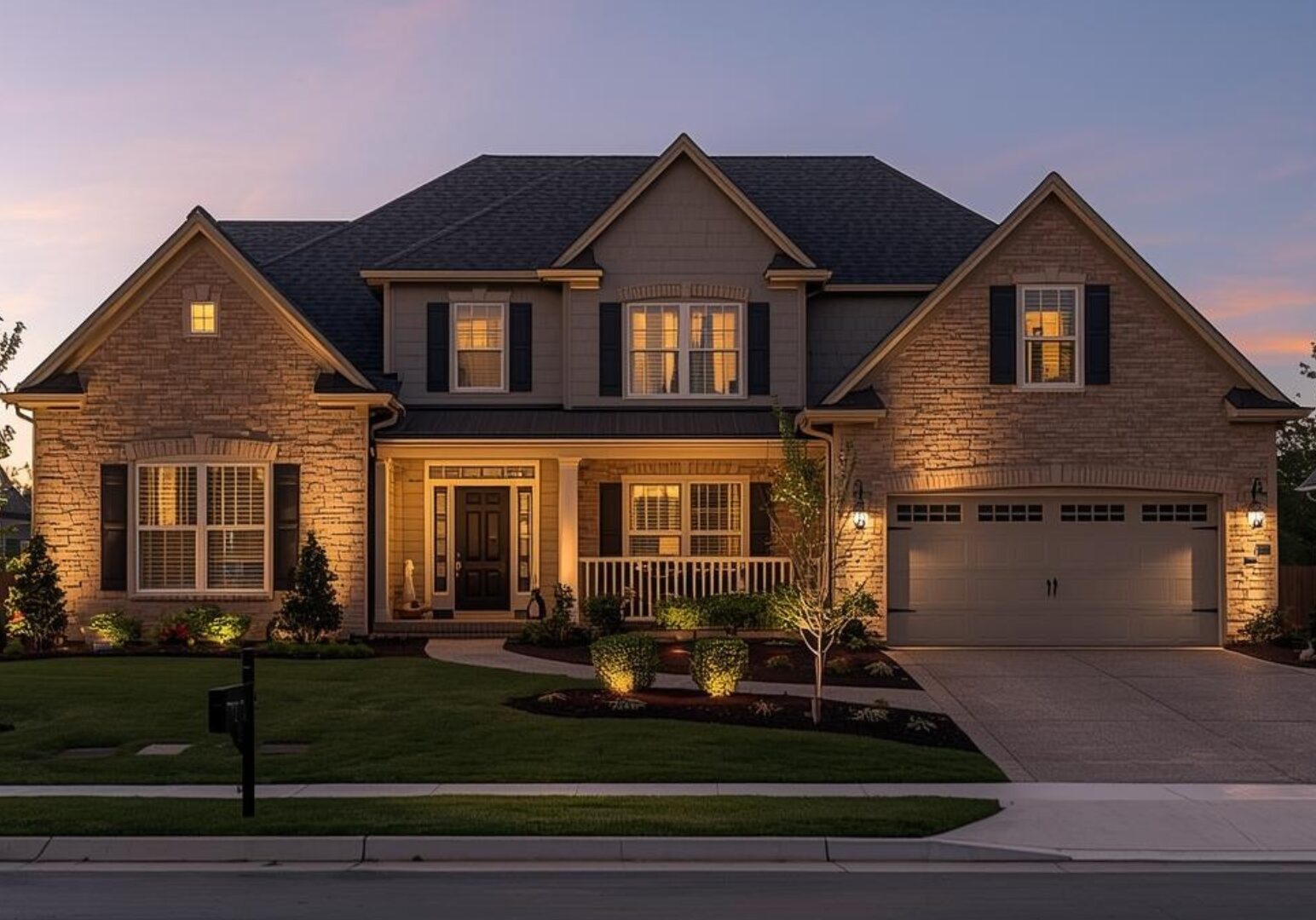 Landscape-Lighting-Tulsa-Neighborhood