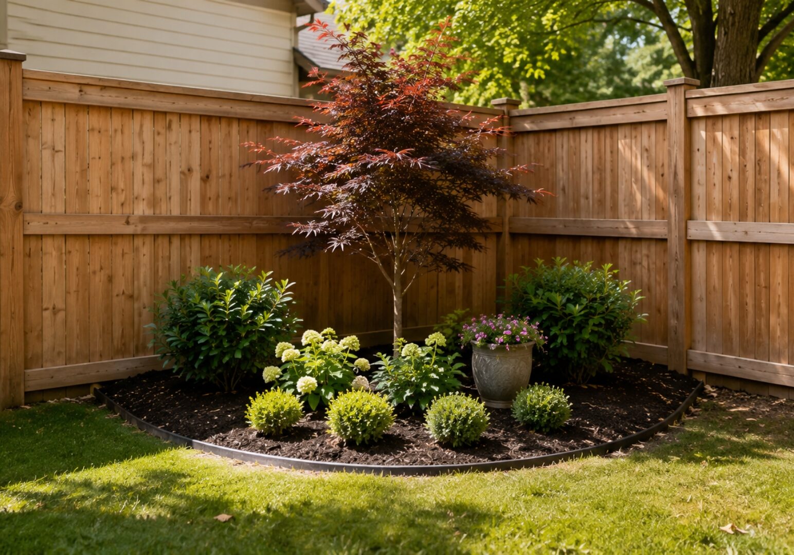 small-landscape-ideas-Tulsa-fence