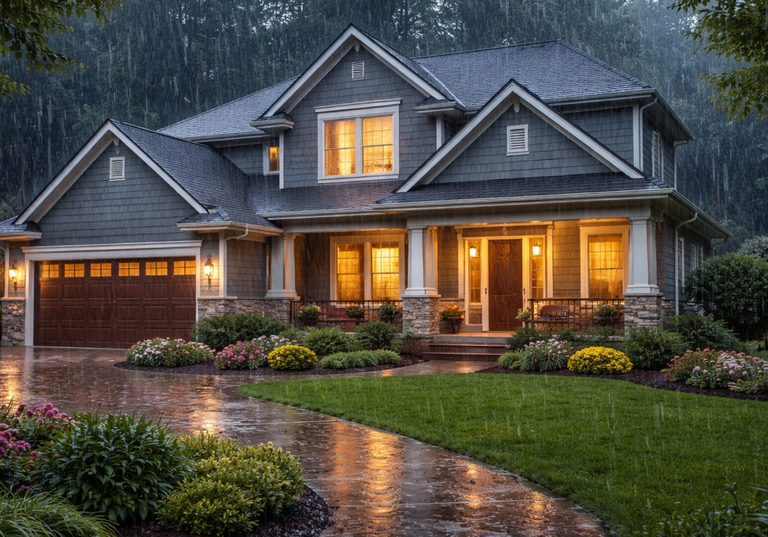 spring-rain-and-weed-control-house